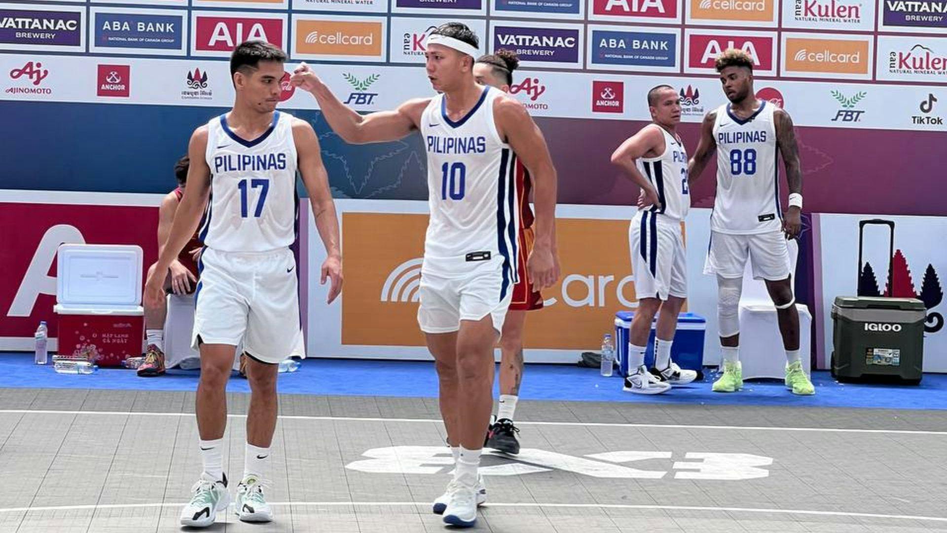 Gilas Pilipinas sweeps Group A, advances to semis of SEA Games 3x3 
